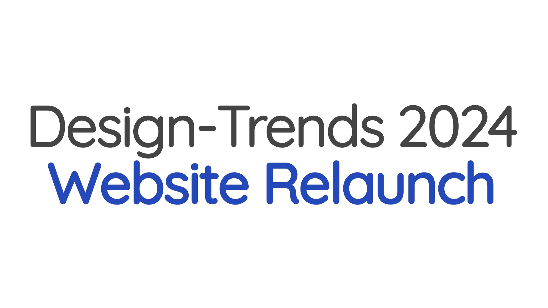 Modernes Webdesign, das die Design-Trends 2024 zeigt und wie sie die Benutzererfahrung verbessern.