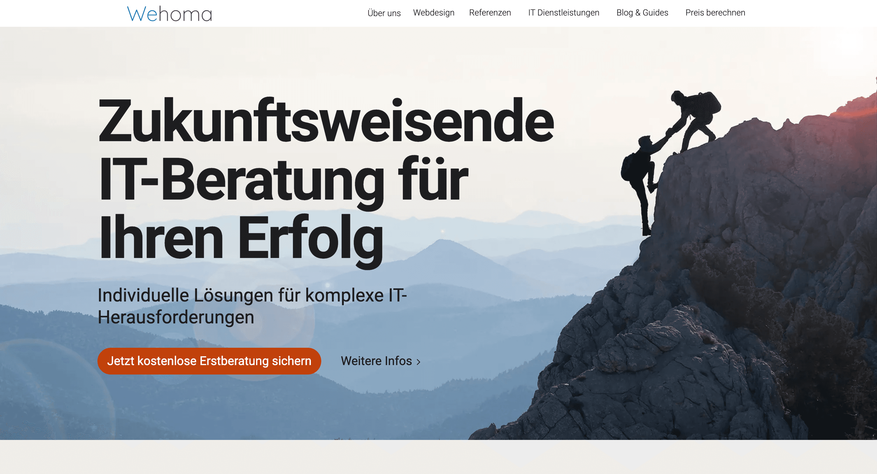 Ein kreatives Webdesign-Layout, das die Kunst des digitalen Storytellings symbolisiert.